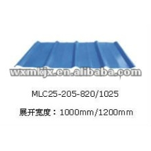 Produce YX25-205-820 / 1025 Farbige Stahlwand